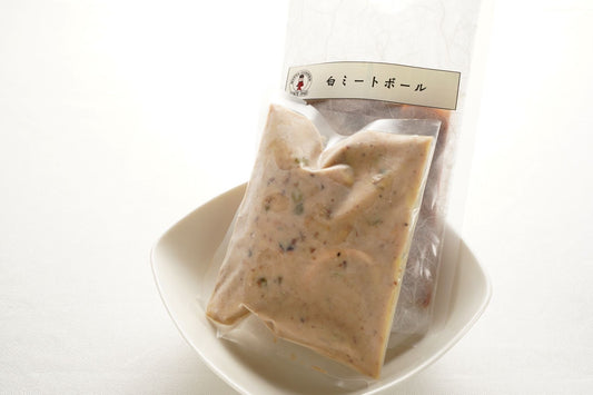 【濃厚イカクリーム】白のミートボール